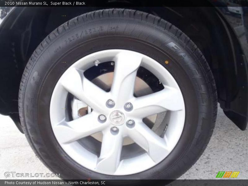 Super Black / Black 2010 Nissan Murano SL