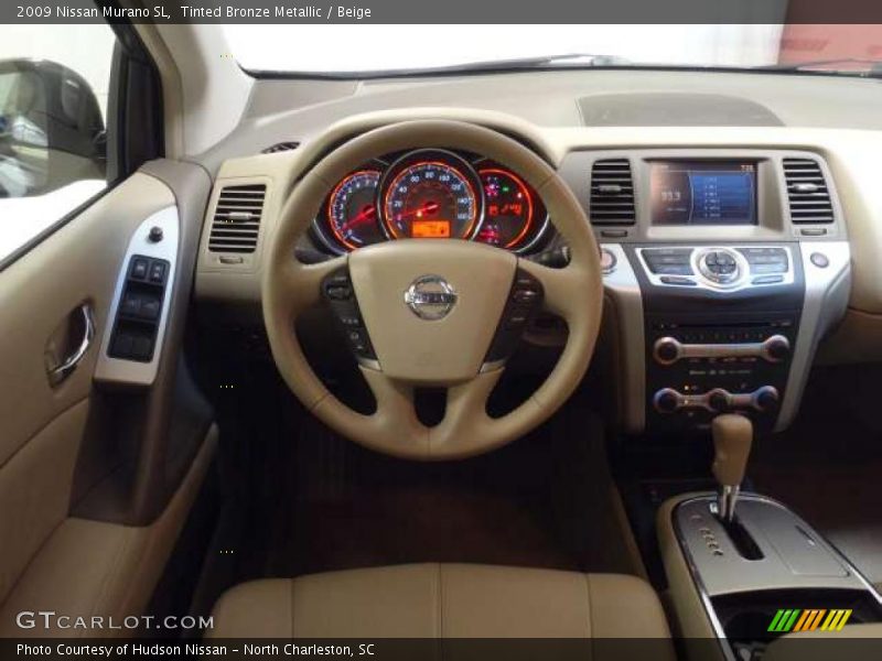 Tinted Bronze Metallic / Beige 2009 Nissan Murano SL