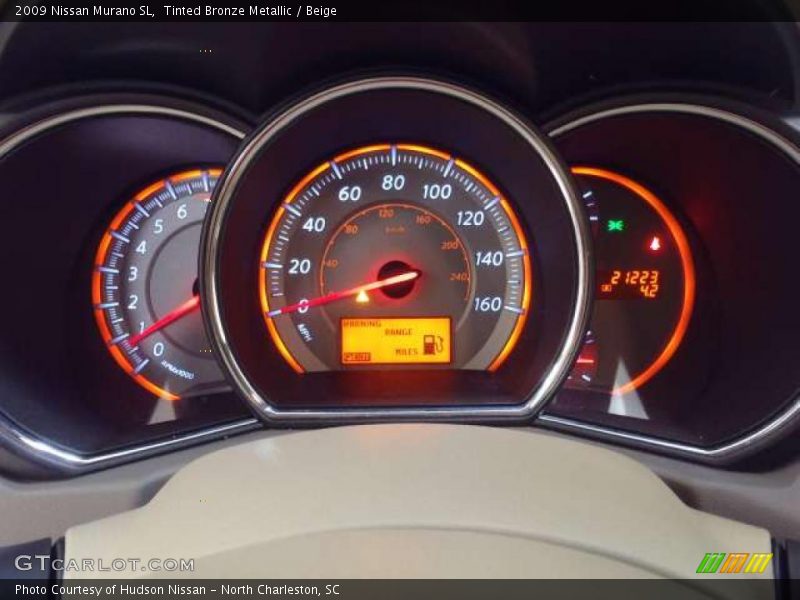 Tinted Bronze Metallic / Beige 2009 Nissan Murano SL