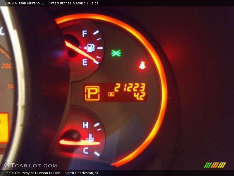 Tinted Bronze Metallic / Beige 2009 Nissan Murano SL