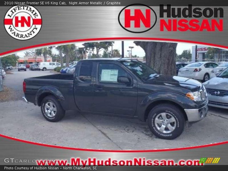 Night Armor Metallic / Graphite 2010 Nissan Frontier SE V6 King Cab
