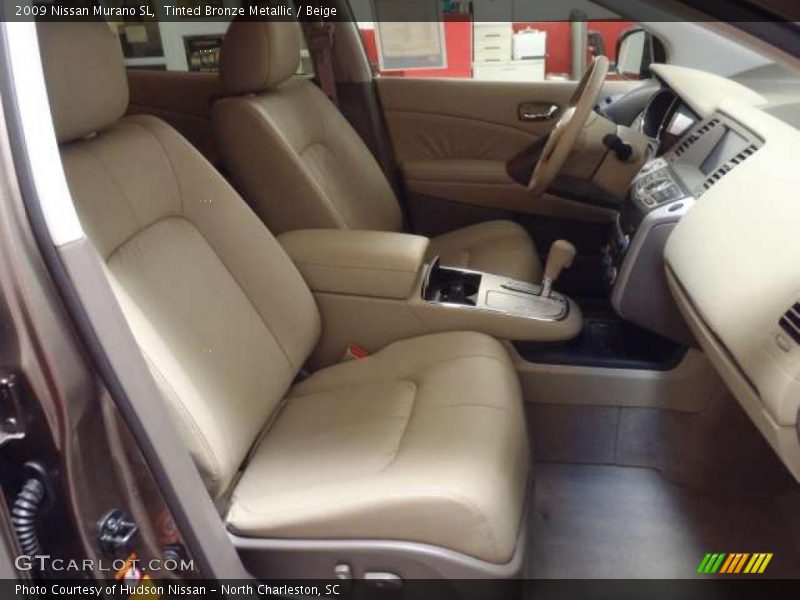 Tinted Bronze Metallic / Beige 2009 Nissan Murano SL