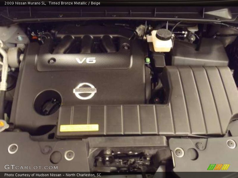 Tinted Bronze Metallic / Beige 2009 Nissan Murano SL