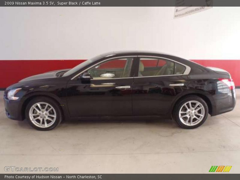 Super Black / Caffe Latte 2009 Nissan Maxima 3.5 SV