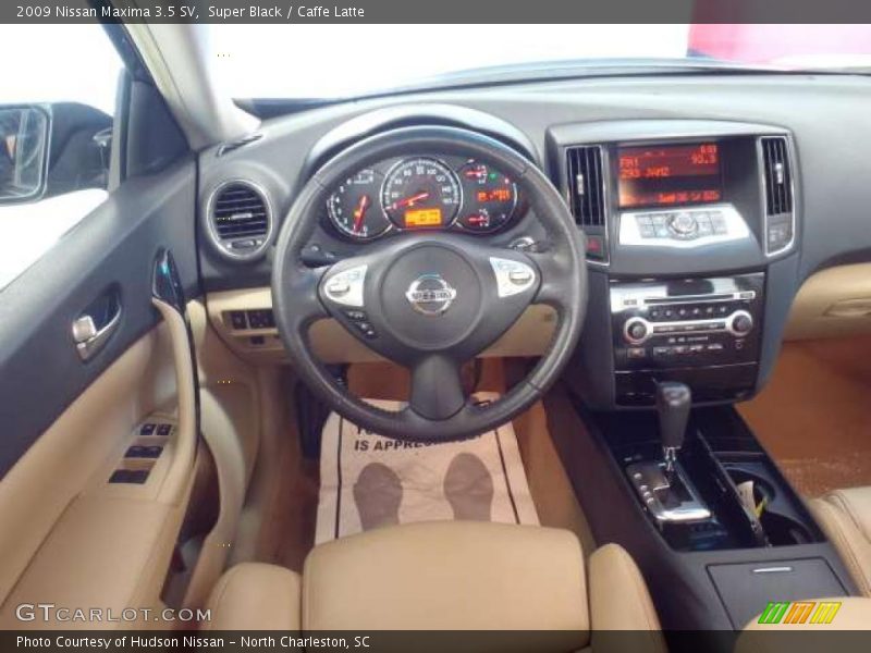 Super Black / Caffe Latte 2009 Nissan Maxima 3.5 SV