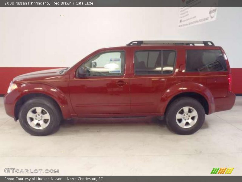 Red Brawn / Cafe Latte 2008 Nissan Pathfinder S