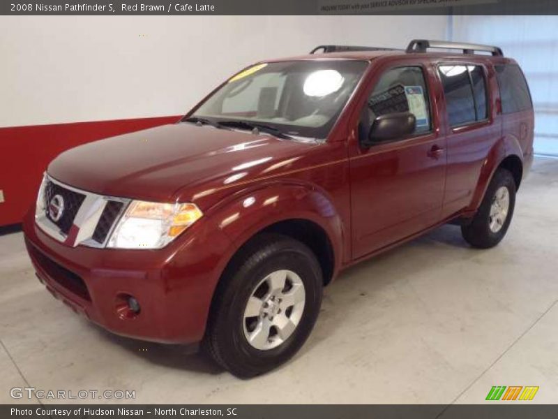 Red Brawn / Cafe Latte 2008 Nissan Pathfinder S
