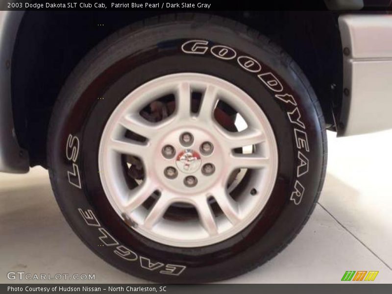 Patriot Blue Pearl / Dark Slate Gray 2003 Dodge Dakota SLT Club Cab