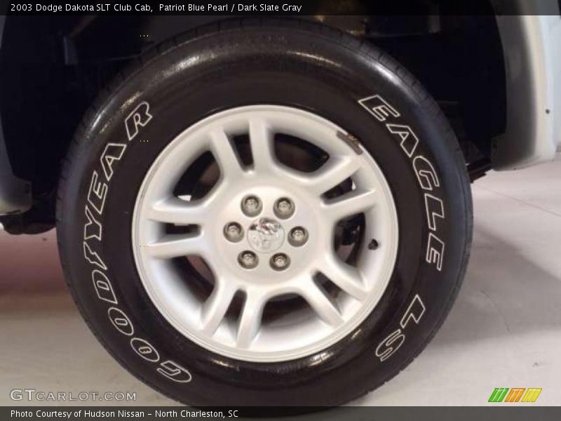 Patriot Blue Pearl / Dark Slate Gray 2003 Dodge Dakota SLT Club Cab