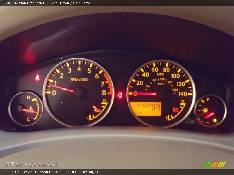Red Brawn / Cafe Latte 2008 Nissan Pathfinder S