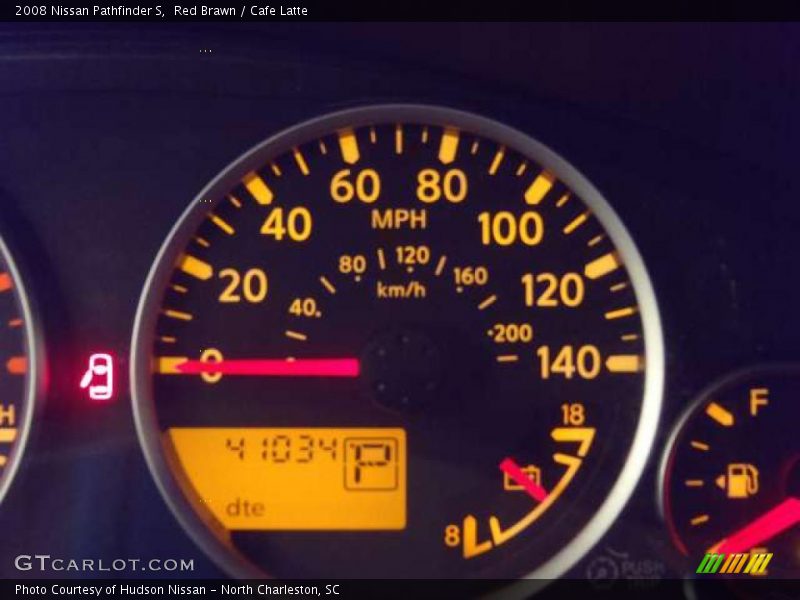 Red Brawn / Cafe Latte 2008 Nissan Pathfinder S