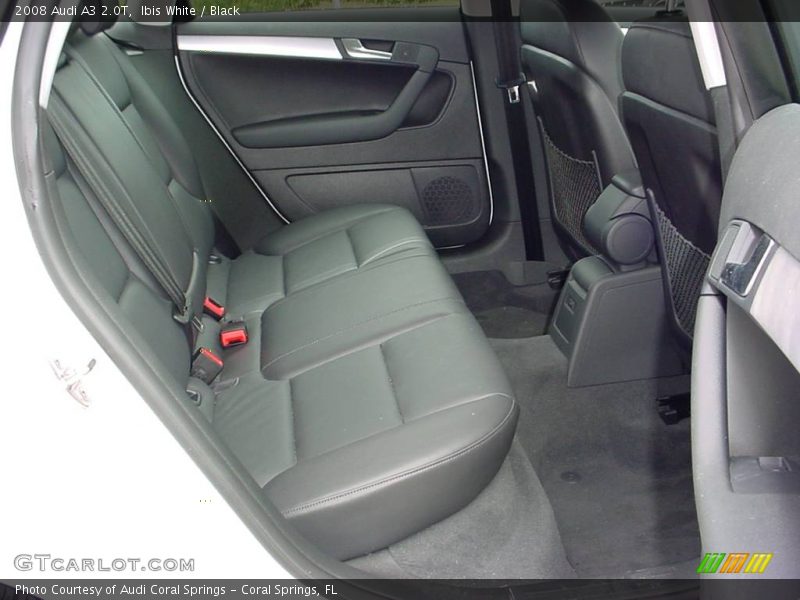 Ibis White / Black 2008 Audi A3 2.0T