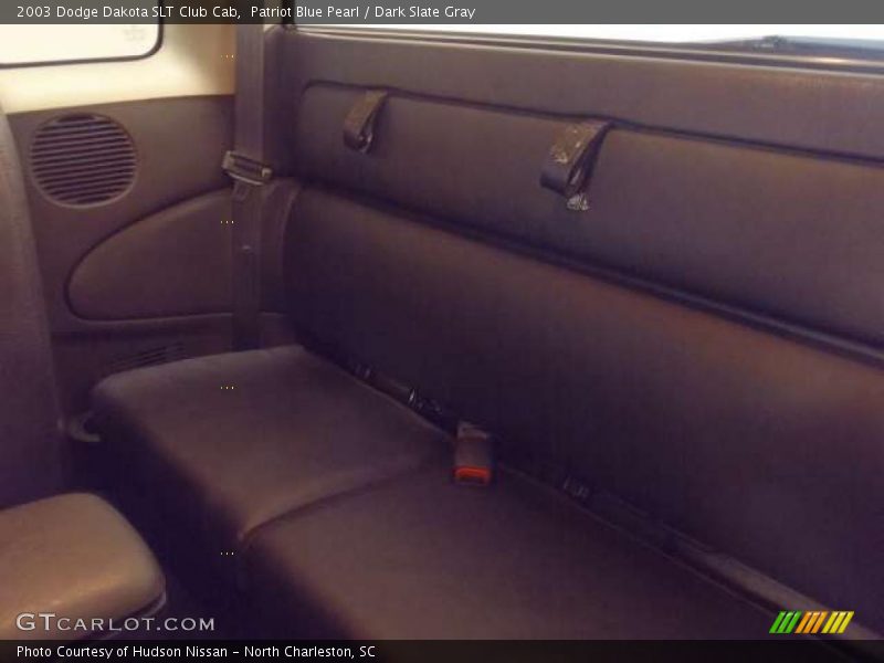 Patriot Blue Pearl / Dark Slate Gray 2003 Dodge Dakota SLT Club Cab