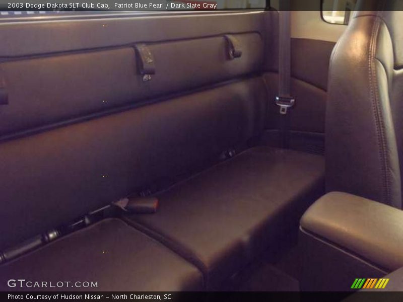 Patriot Blue Pearl / Dark Slate Gray 2003 Dodge Dakota SLT Club Cab