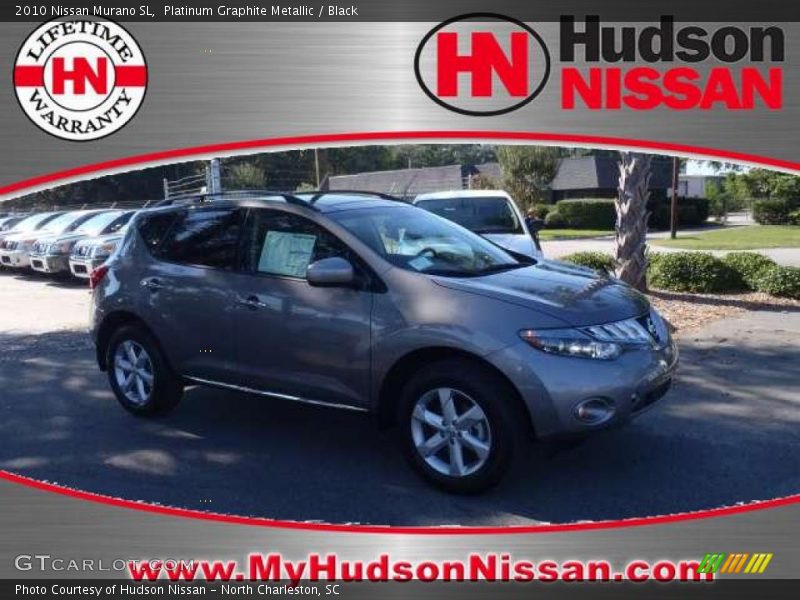 Platinum Graphite Metallic / Black 2010 Nissan Murano SL