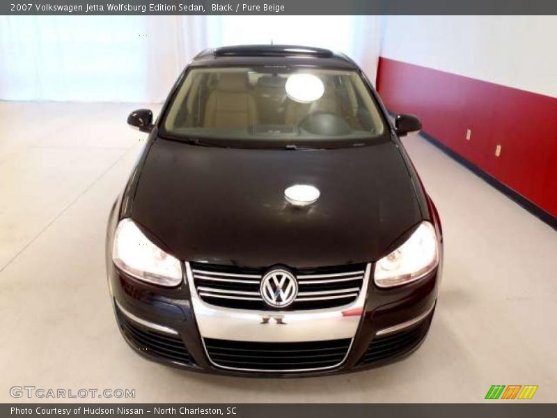 Black / Pure Beige 2007 Volkswagen Jetta Wolfsburg Edition Sedan