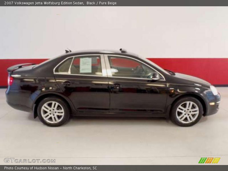 Black / Pure Beige 2007 Volkswagen Jetta Wolfsburg Edition Sedan