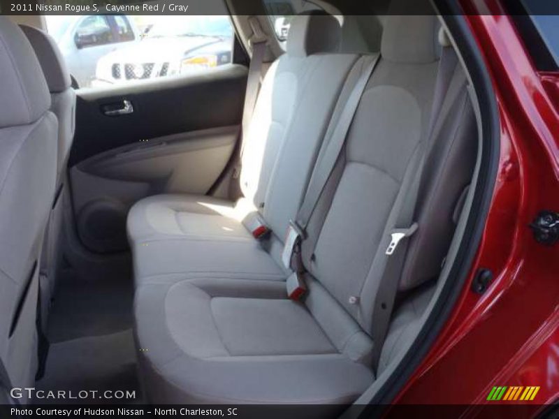 Cayenne Red / Gray 2011 Nissan Rogue S