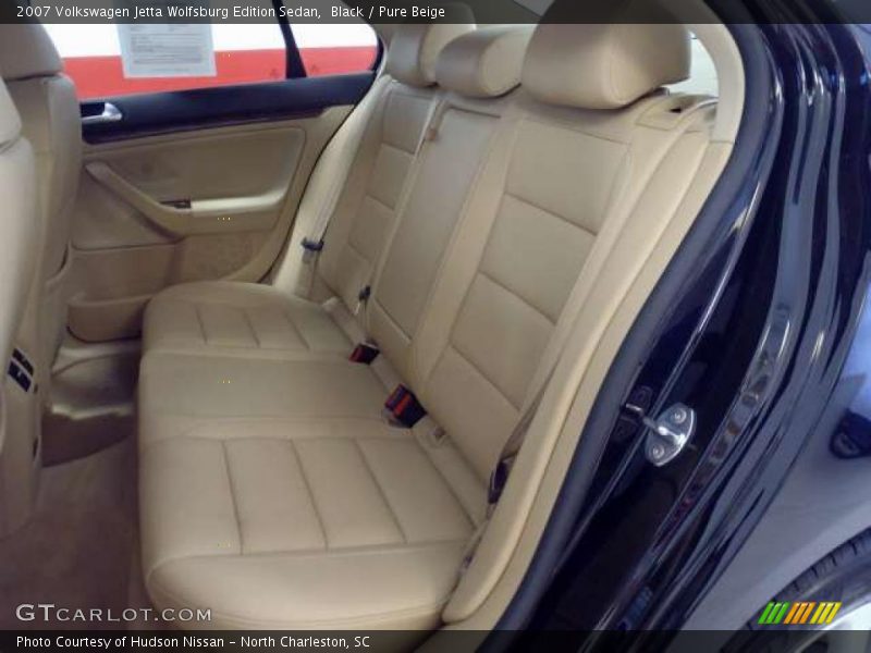 Black / Pure Beige 2007 Volkswagen Jetta Wolfsburg Edition Sedan