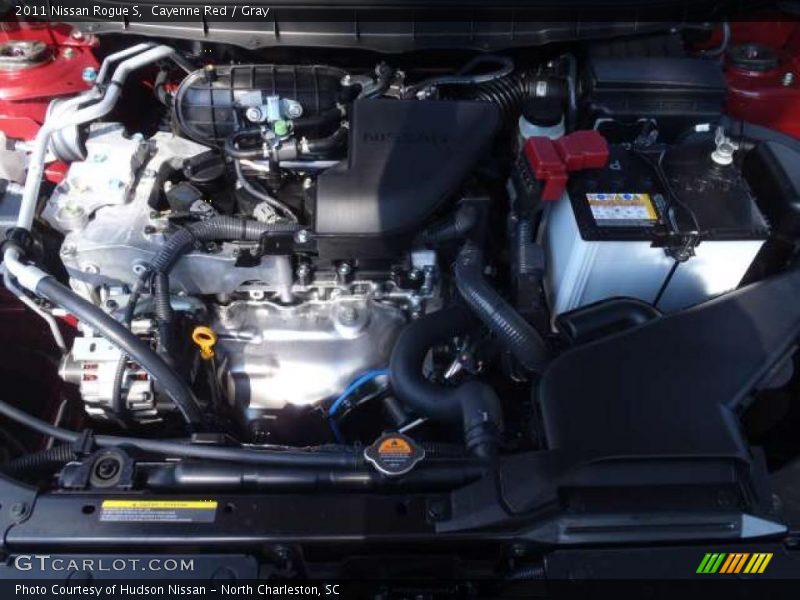 Cayenne Red / Gray 2011 Nissan Rogue S