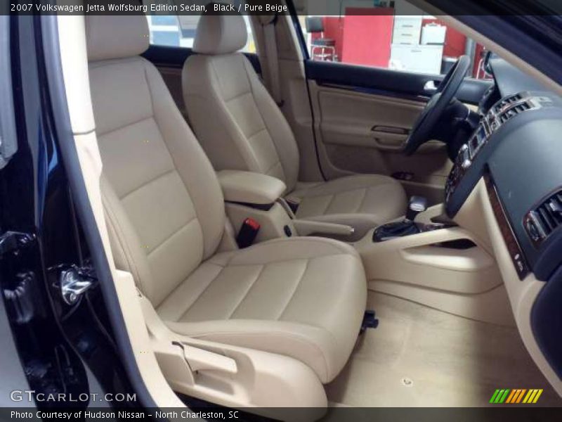Black / Pure Beige 2007 Volkswagen Jetta Wolfsburg Edition Sedan
