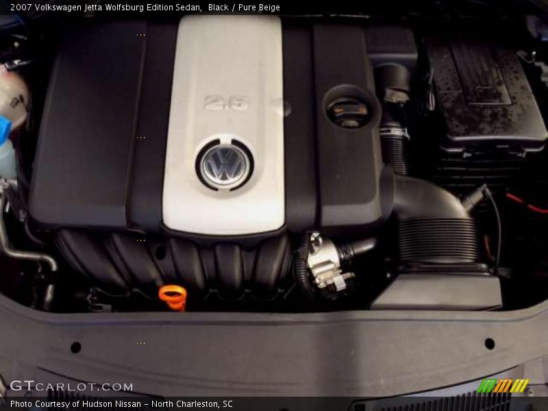 Black / Pure Beige 2007 Volkswagen Jetta Wolfsburg Edition Sedan
