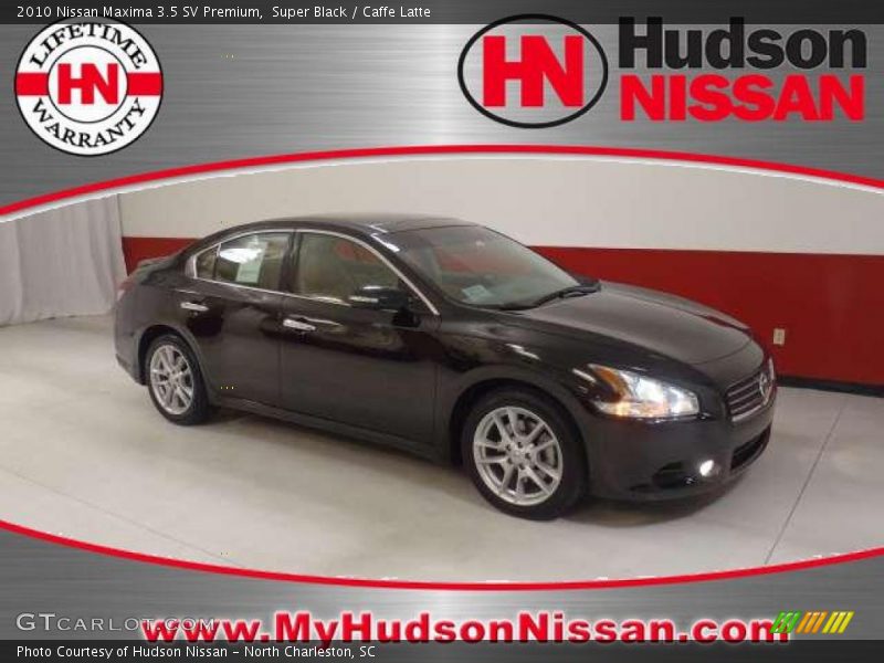Super Black / Caffe Latte 2010 Nissan Maxima 3.5 SV Premium