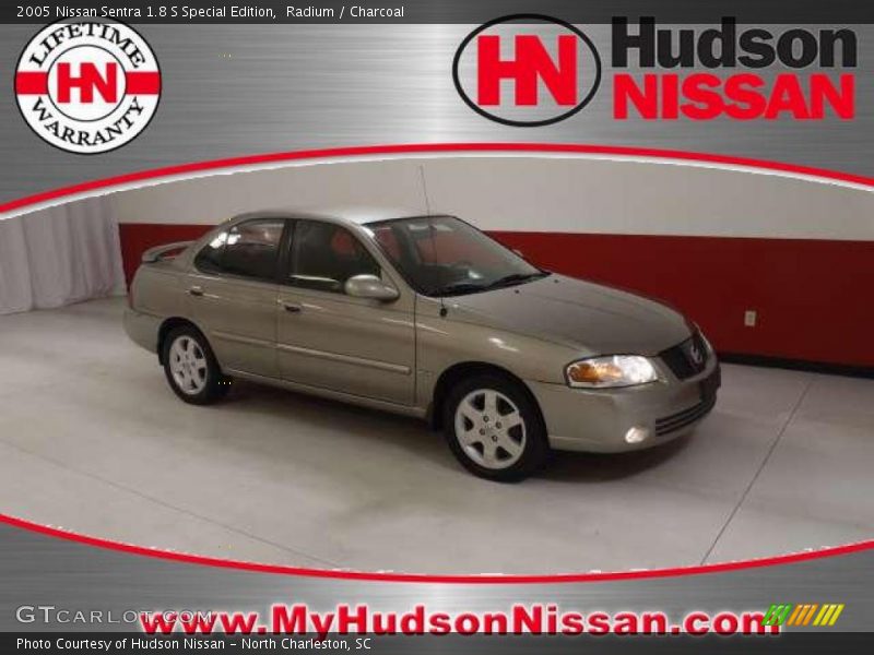 Radium / Charcoal 2005 Nissan Sentra 1.8 S Special Edition