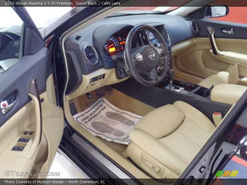 Super Black / Caffe Latte 2010 Nissan Maxima 3.5 SV Premium