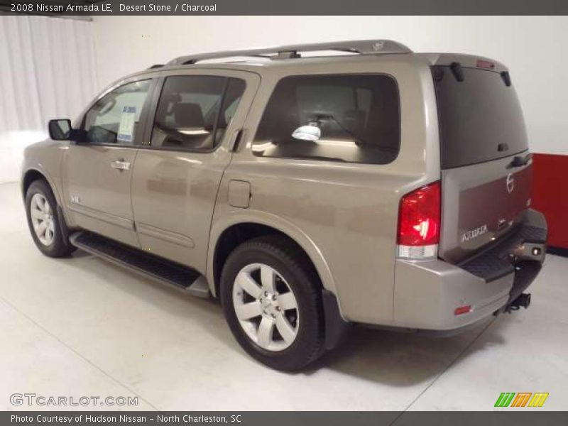Desert Stone / Charcoal 2008 Nissan Armada LE