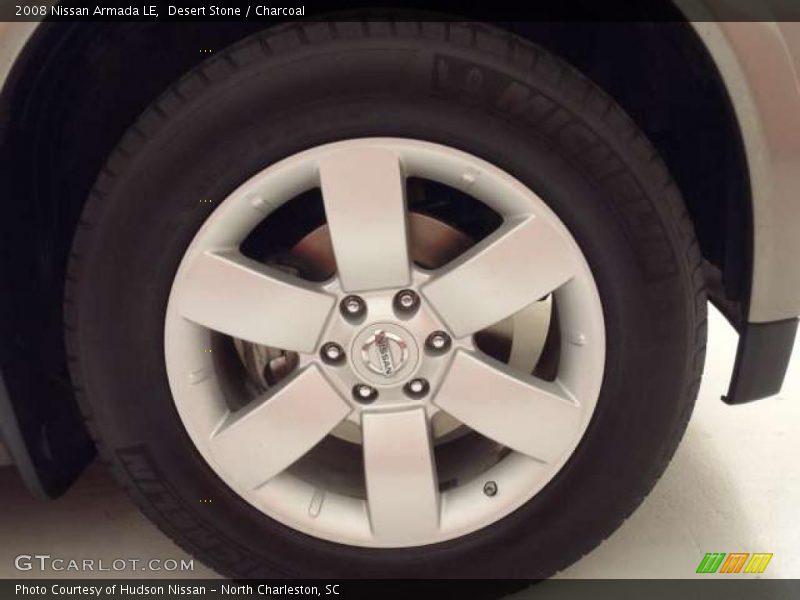 Desert Stone / Charcoal 2008 Nissan Armada LE