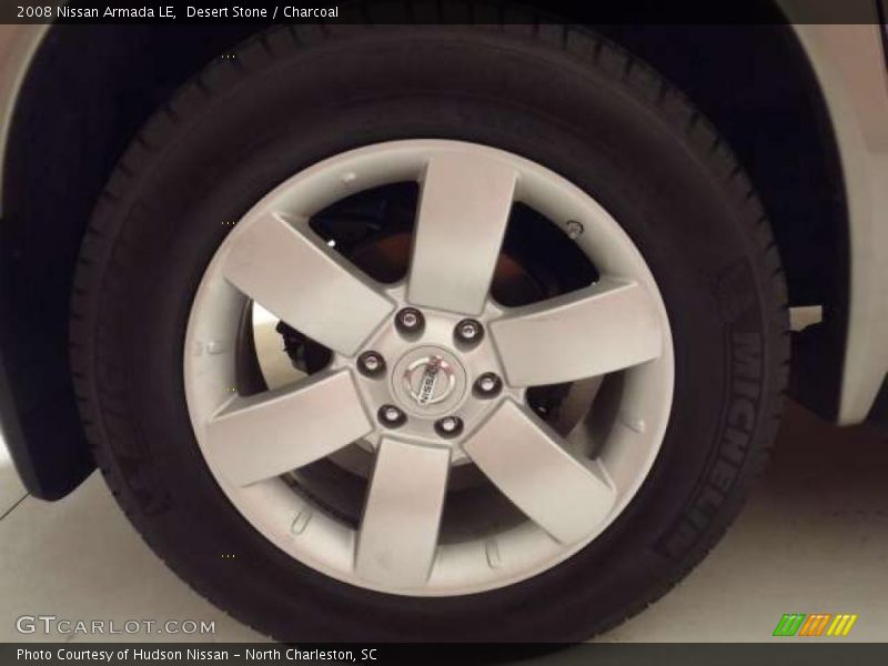 Desert Stone / Charcoal 2008 Nissan Armada LE