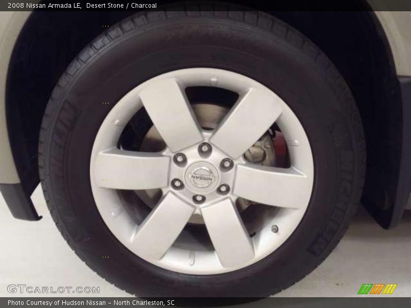 Desert Stone / Charcoal 2008 Nissan Armada LE