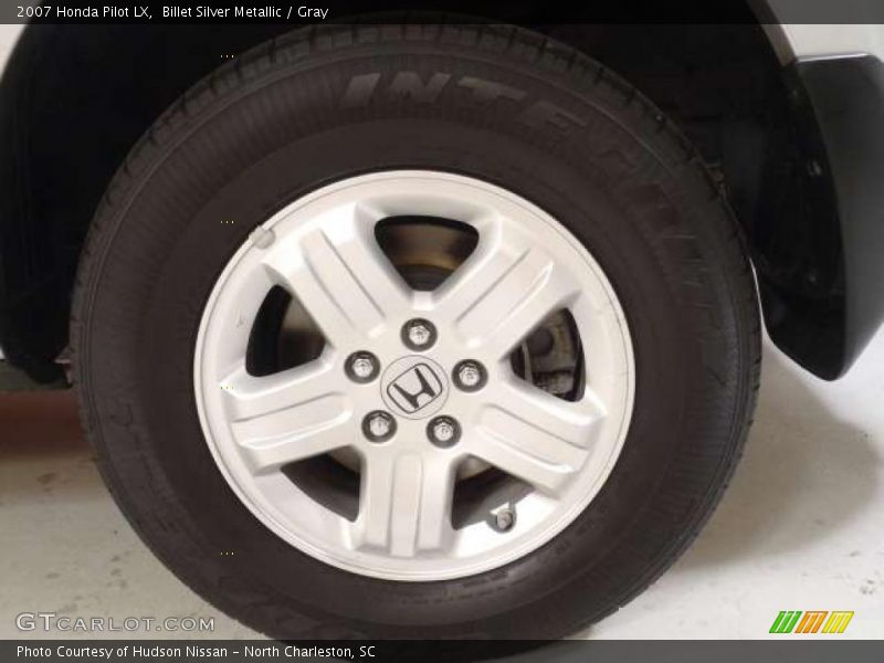 Billet Silver Metallic / Gray 2007 Honda Pilot LX