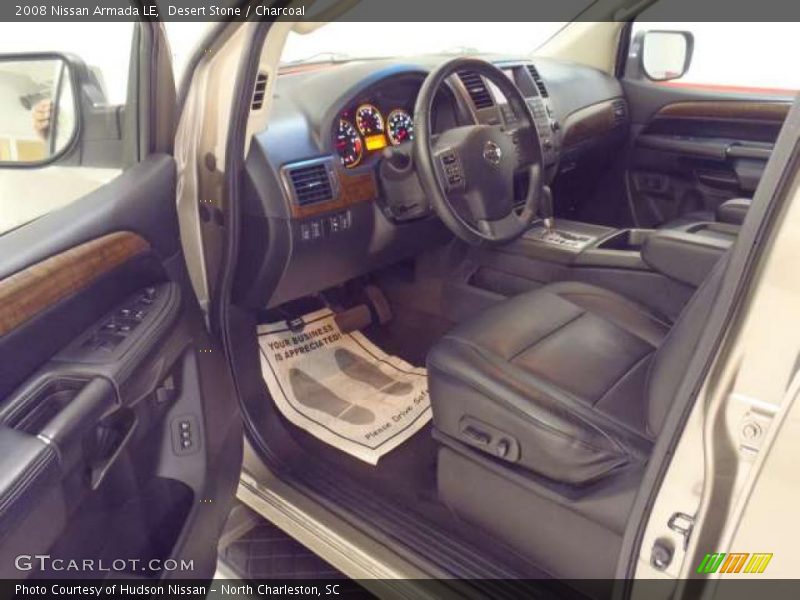 Desert Stone / Charcoal 2008 Nissan Armada LE