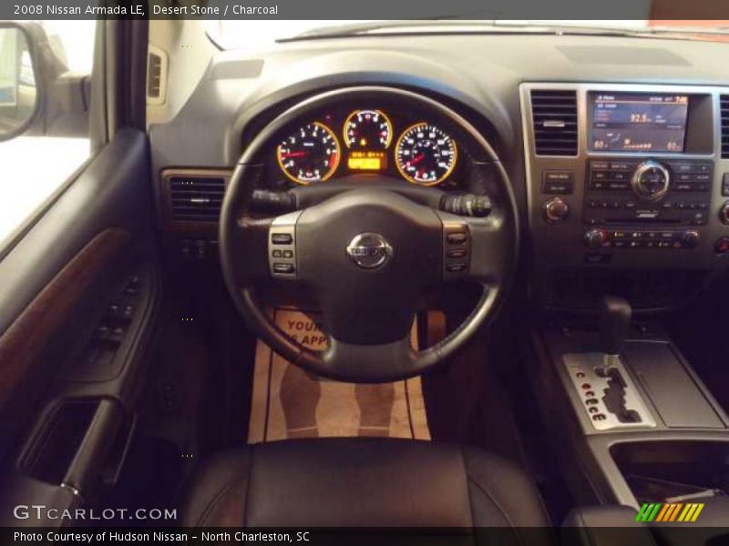 Desert Stone / Charcoal 2008 Nissan Armada LE