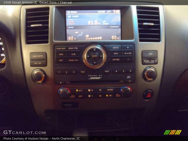 Desert Stone / Charcoal 2008 Nissan Armada LE