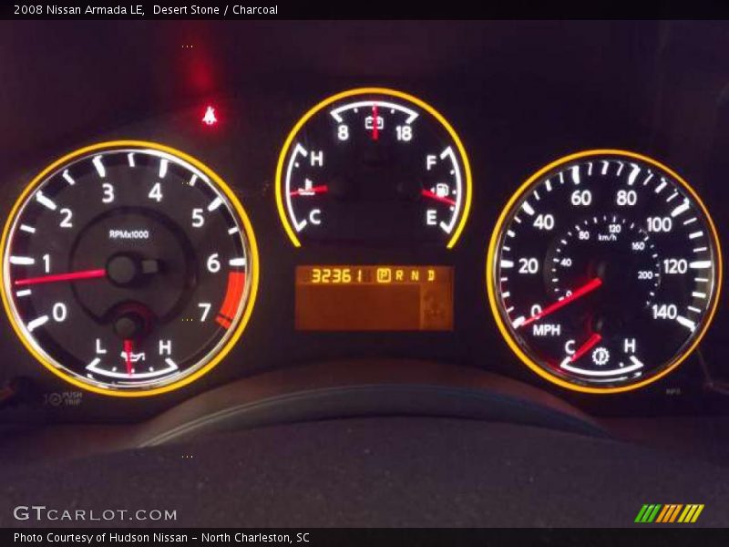 Desert Stone / Charcoal 2008 Nissan Armada LE