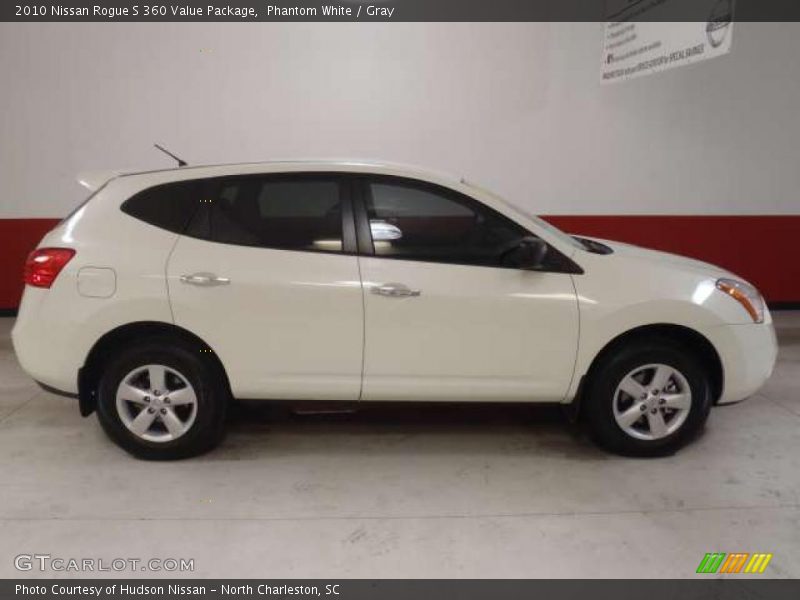 Phantom White / Gray 2010 Nissan Rogue S 360 Value Package