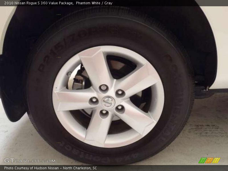 Phantom White / Gray 2010 Nissan Rogue S 360 Value Package