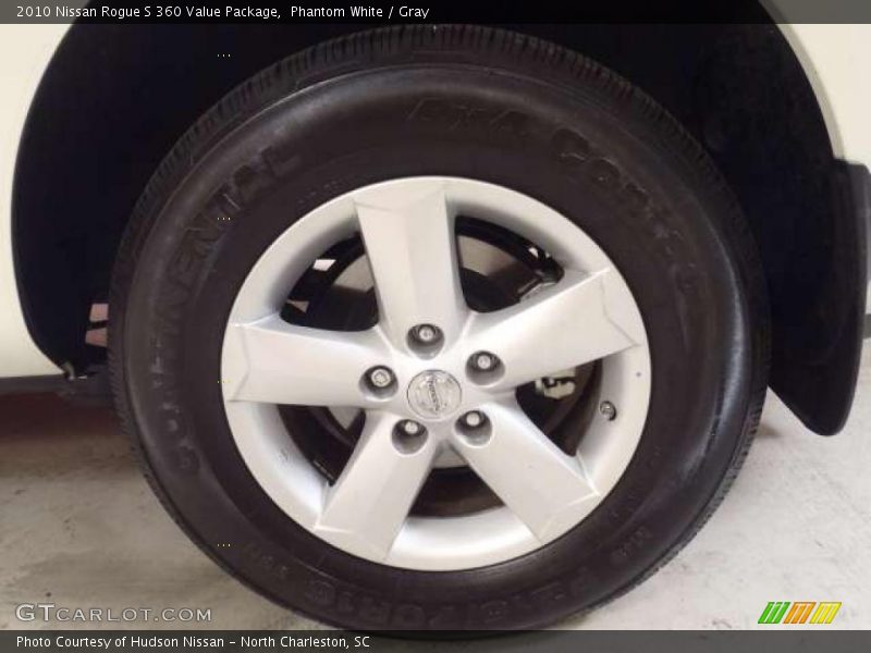 Phantom White / Gray 2010 Nissan Rogue S 360 Value Package