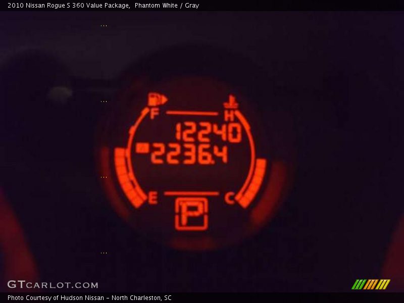 Phantom White / Gray 2010 Nissan Rogue S 360 Value Package