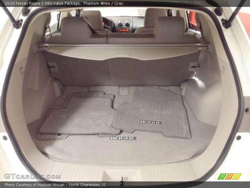 Phantom White / Gray 2010 Nissan Rogue S 360 Value Package