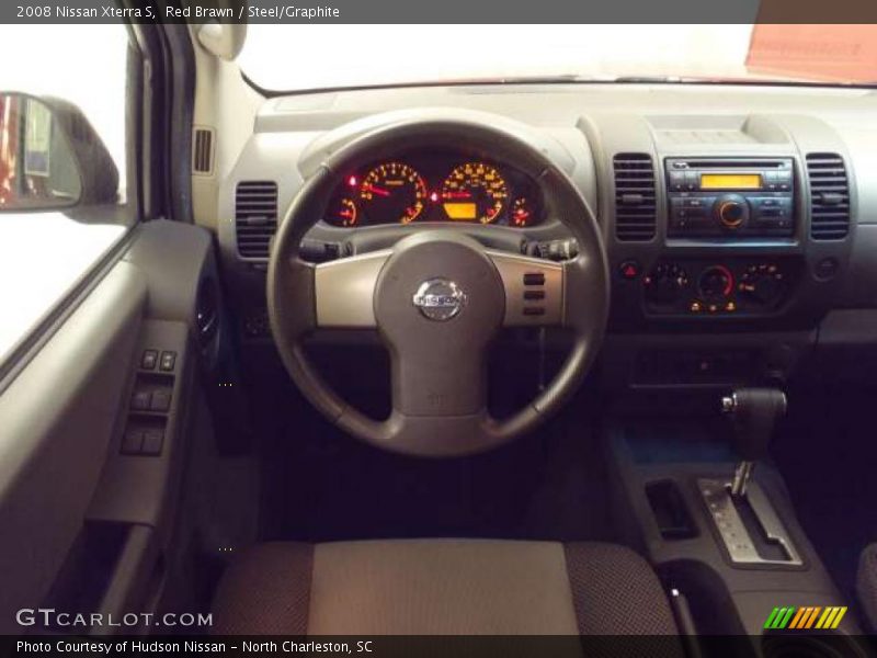 Red Brawn / Steel/Graphite 2008 Nissan Xterra S