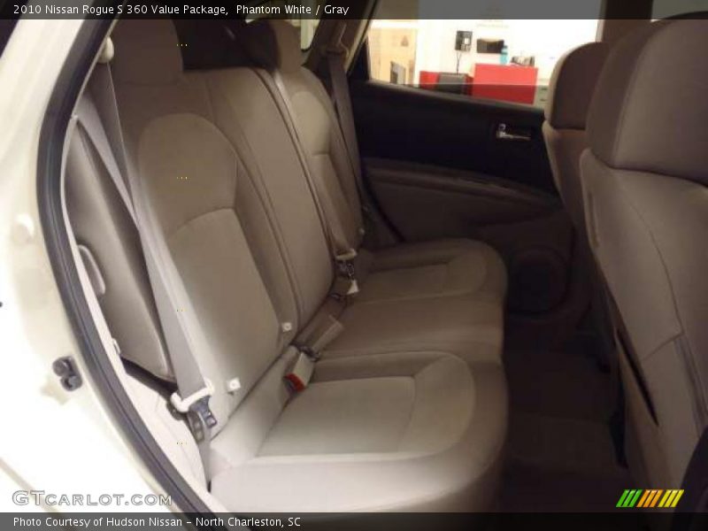 Phantom White / Gray 2010 Nissan Rogue S 360 Value Package