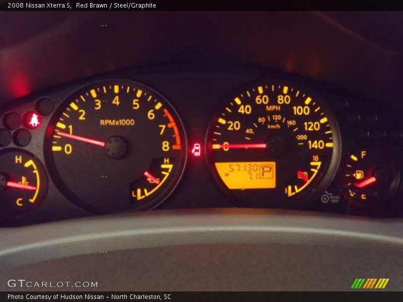 Red Brawn / Steel/Graphite 2008 Nissan Xterra S