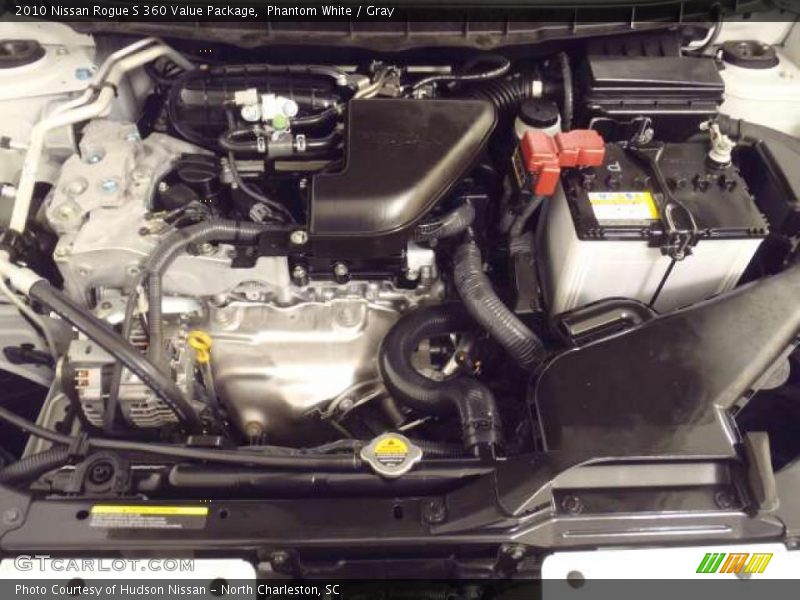 Phantom White / Gray 2010 Nissan Rogue S 360 Value Package