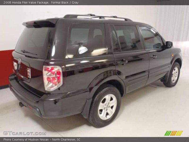 Formal Black / Gray 2008 Honda Pilot Value Package