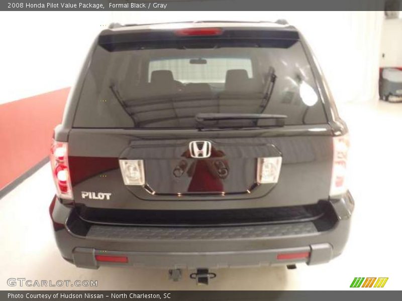 Formal Black / Gray 2008 Honda Pilot Value Package
