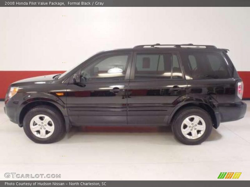 Formal Black / Gray 2008 Honda Pilot Value Package